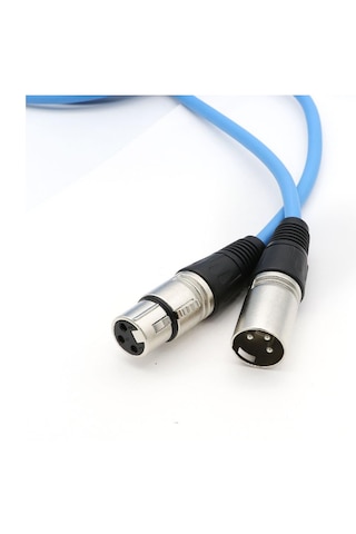 Mikrofon Kablosu 3 Metre Xlr-xlr Ücretsiz Kargo