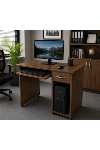 Venadan Bilgisayar Masası 90x60x75cm Ceviz Venadan Bilgisayar Masası 90x60x75cm Ceviz