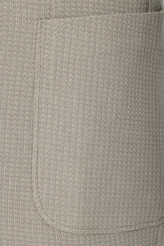 Süvari Haki Slim Fit Desenli Mono Yaka 6 Drop Ceket