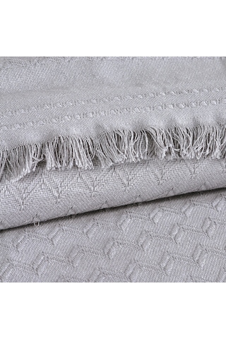 Schafer Home Zuma Çift Kişilik Pike 200x220 Cm-gri Gri