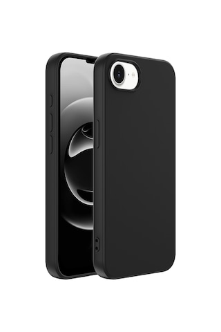Kilifone - Apple Uyumlu iPhone 16e - Kılıf İçi Kadife Koruyucu Mara Lansman Kapak - Siyah - T37159 Siyah