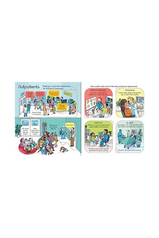 The Usborne Look Inside A Hospital 5+ Yaş