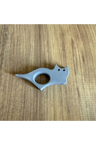 Kitap Ayracı - Sayfa Tutucu - Tek El Kitap Okuma Aparatı Kedi