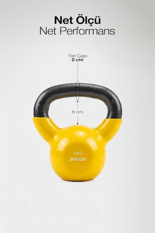 Proforce Vinil Kettlebell Ktb4 Kg