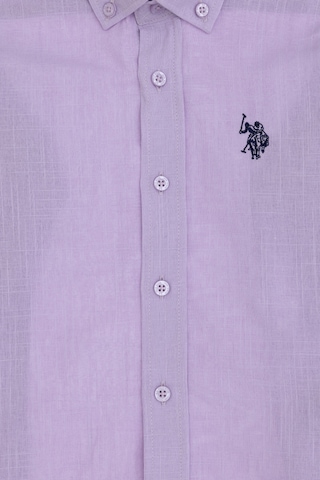 U.s. Polo Assn. Erkek Çocuk Lila Gömlek Basic 50306583-vr034 Lila