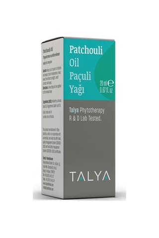 Talya Soğuk Sıkım %100 Saf ve Doğal Paçuli Yağı 20 ML