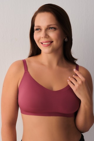 Suwen Softly Secret Invisible Lazer Kesim Balensiz Sütyen Sw4035142 Gül Rengi