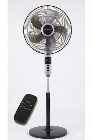 Cata Ct 3022 Everest 70w Kumandalı Ayaklı Vantilatör Bakır Motorlu 18"