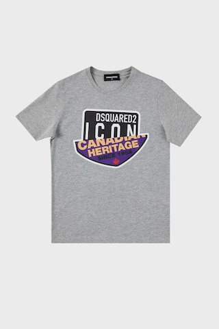 Dsquared2 Çocuk T Shirt Dq0244-d00yv Grey Gri