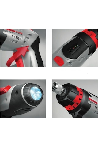 Crown CT22024 MC 3.6 V 1.5 Ah Akülü Vidalama