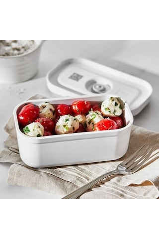 Zwilling Fresh & Save Vakumlu Yemek Taşıma Kabı, S, Plastik, Beyaz-gri