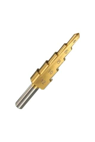 5090 Hss Kademeli Matkap Ucu Panç Sac Delgisi 4-12 Mm