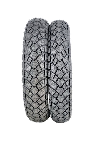 Honda Dio Kışlık Lastik Takımı 100/90-14 Ve 90/90-14 Tl Tubeless - Dubleks