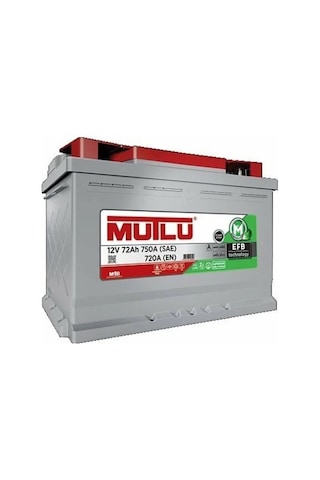Mutlu Ana Bayinden 12v 72 Ah Efb Start-stop Mutlu Ana Bayinden 12v 72 Ah Efb Start-stop