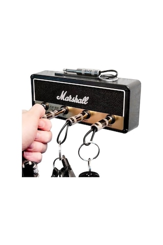 Duvara Monte Anahtarlık, Gitar Anahtarlıkları, Standart Jcm800 Gitar Anahtarlık, 4 Anahtarlıklı Gitar Amfisi Anahtar Askısı, Siyah Diğer