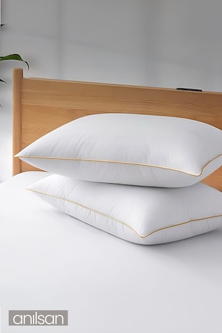 2'li Nano Jel Yastık, 50x70cm - Otel Yastığı - Sağlıklı Uyku Için En Iyi Yastık Seçeneği