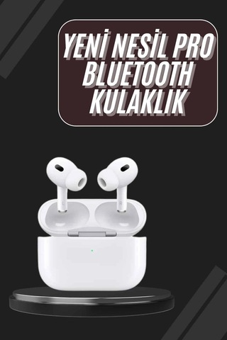 Yeni Nesil Pro Bluetooth Kulaklık Android Ve İos Uyumlu Dokunmatik Kontrol Diğer