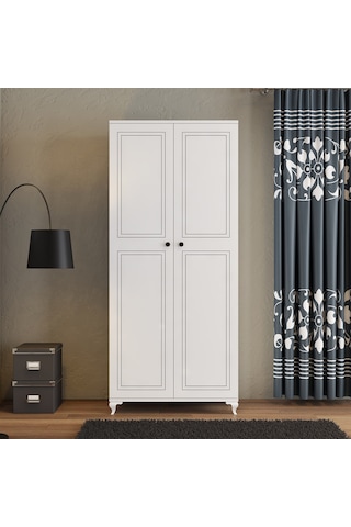 Moxen Mobilya DR1 Askılı Raflı Dolap