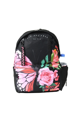 Must 585056 Butterfly İlkokul Sırt Çantası-siyah Çok Renkli
