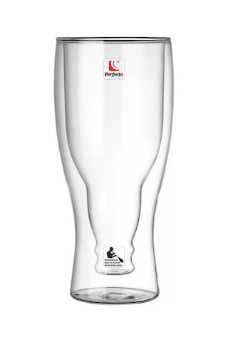 Perfecto Lınea Çift Cidarlı 480 Ml Bira Bardağı 30-299101 198096563 Beyaz