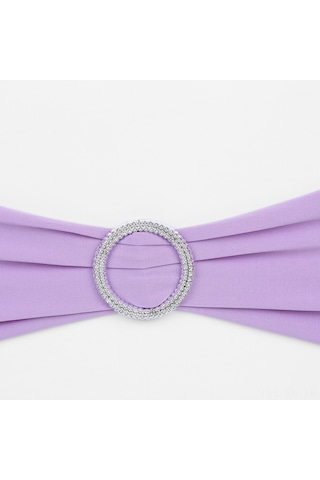 Vkemall 10 Adet Esnek Dantel Sandalye Kılıfı Kurdeleleri - Düğün, Parti Ve Toplantı Dekorasyonu İçin 7 Renk Seçeneği DiğER