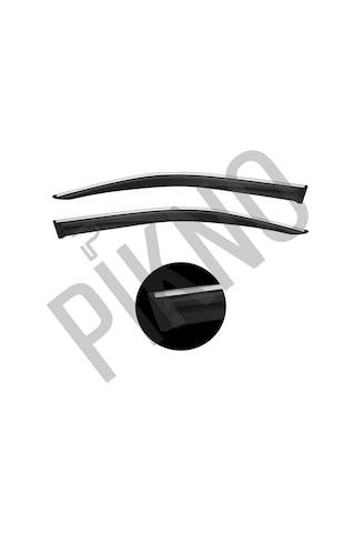 Fiat Fiorino Kromlu Cam Rüzgarlığı 2'li Set A+ Plus