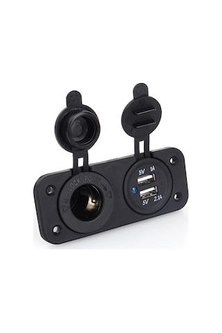 Marine Şarj Usb Soketi Paneli 12-24V