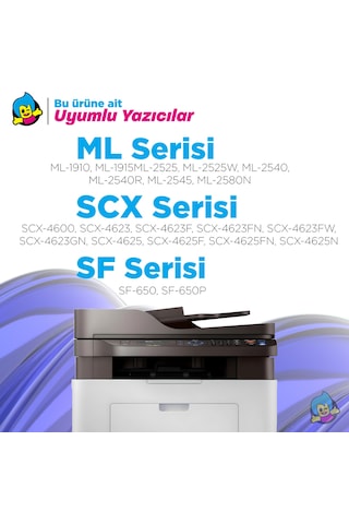 Samsung Mlt-d105l Uyumlu Toner 20'li Paket / Ml-1910 / Ml-1915 / Scx-4623 / Scx-4600 / Sf-650