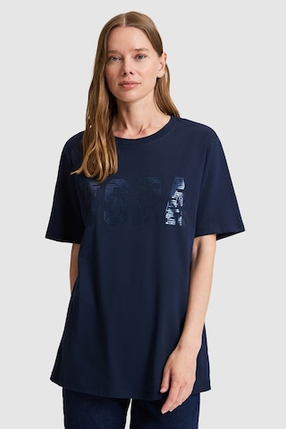 U.s. Polo Assn. Kadın Lacivert Tişört Basic 50321690-vr033