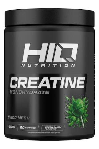 Hıq Creatine 360g Green Candy Flavored Yeşil Elma