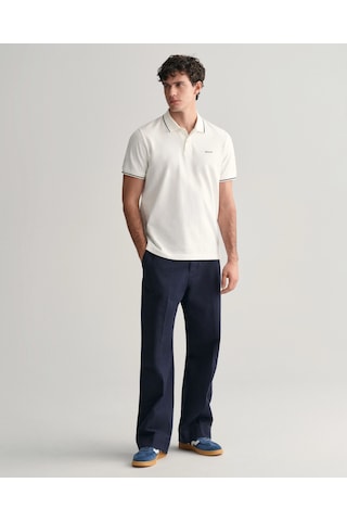 Gant Erkek Pike Polo T-shirt Regular Fit Beyaz