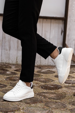 Daxtors D0506 Günlük Ortopedik Erkek Casual Ayakkabı Beyaz