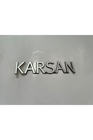 Karsan J10 Arka Karsan Yazısı