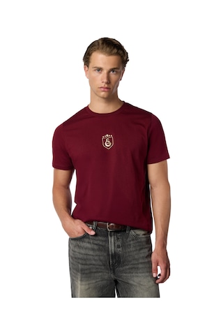 Galatasaray 5 Yıldız T-shirt E251393 Bordo