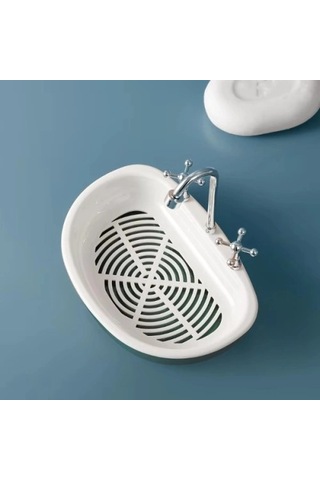 Zenviya21 Lavabo Şeklinde Sabunluk Zenya785 Diğer