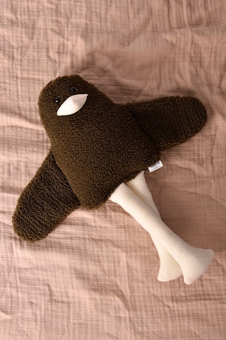 Sevimli Peluş Çocuk Uyku Arkadaşım - 50 Cm Çocuk Bebek Oyun Uyku Arkadaşı Duffy Ördek Yastık Yeşil