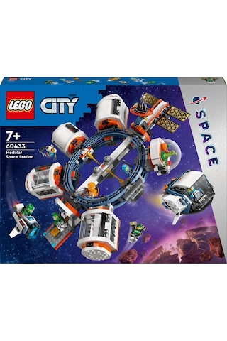 LEGO® City Modüler Uzay İstasyonu 60433 7+ Yaratıcı Oyuncak Yapım Seti - 1097 Parça