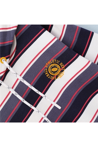 Wanex Erkek Çocuk Kapüşonlu Uzun Kol İnce Sweatshirt - 16224 Lacivert