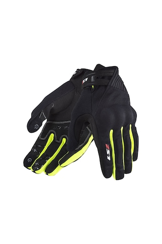 Ls2 Dart 2 Eldiven Siyah-neon Sarı