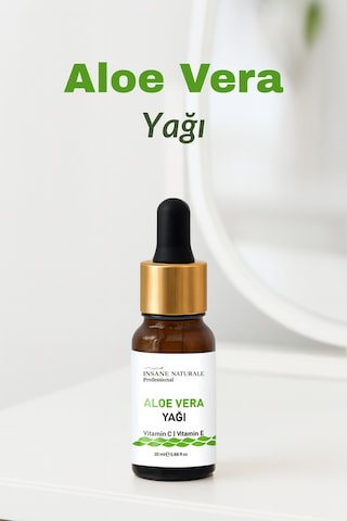 Insane Naturale Aloe Vera Yağ 20 Ml