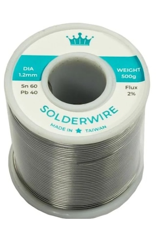 500 Gr 60/40 1.2 Mm Lehim Teli Taıwan Malı 500 Gr 60/40 1.2 Mm Lehim Teli Taıwan Malı