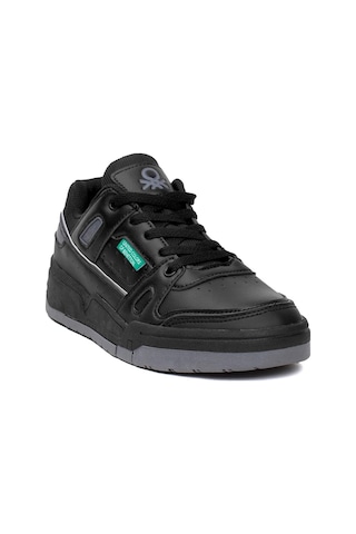 United Colors Of Benetton Benetton Bnı-11135 Erkek Klasik Sneaker Siyah-siyah Siyah