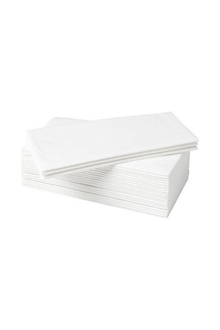 Omnisoft 33 x 25 CM 1/8 Garson Katlı Lüks Servis Peçetesi Beyaz 1200 Adet