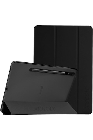 Samsung Uyumlu Galaxy Tab S7 Fe / S8 Plus / S7 Plus Kılıf New Pu Deri Smart Standlı Case T730 X800 T970