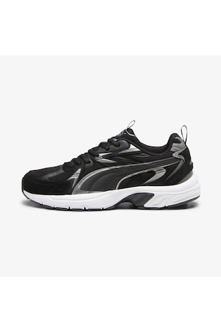 Puma 393489 01 Milenio Tech Suede Siyah-gümüş-k.gri Erkek Spor Ay Siyah