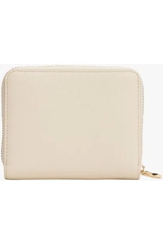 Tommy Hilfiger Th Dıstınct Med Za Kadın Bej Cüzdan Aw0aw17473acı Bej