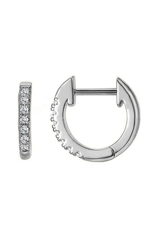 Altın Kaplama Kübik Zirkonyum Manşet Küpe Çivisi Gold