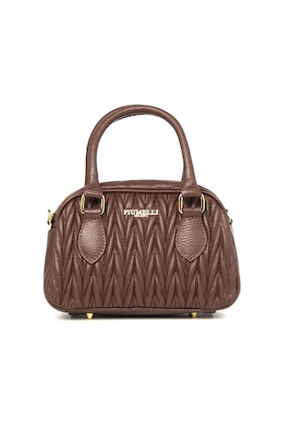 D223 Chocolate Portföy Çantası Kadın Sunny Piumelli Milano Bag D223 Chocolate
