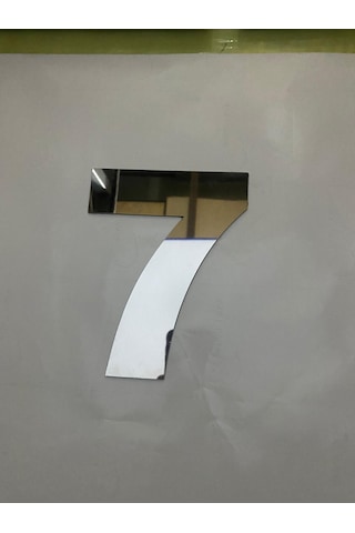 Kapı Numarası Rakam,Sayı 14.5 Cm No:4 Paslanmaz Metal