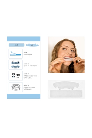 The Humble Co. Teeth Whitening Strips - Aloe Vera 28 Strips Diş Beyazlatma Bandı Aloe Vera